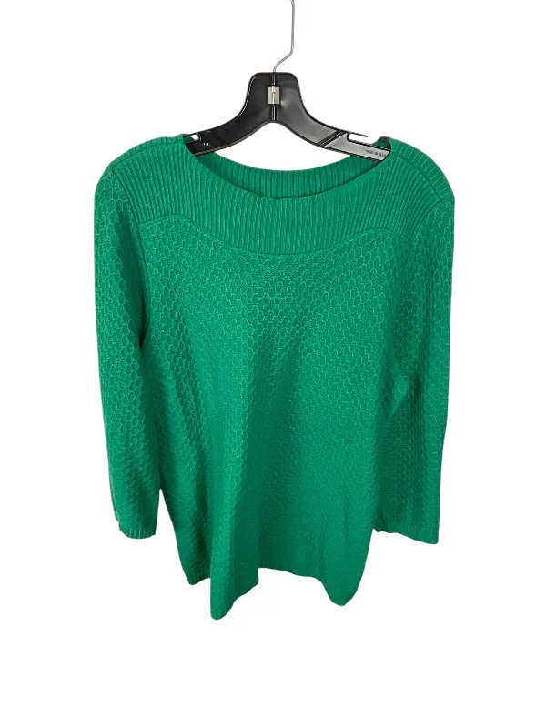 Sweater By Croft And Barrow In Green, Size: Xl