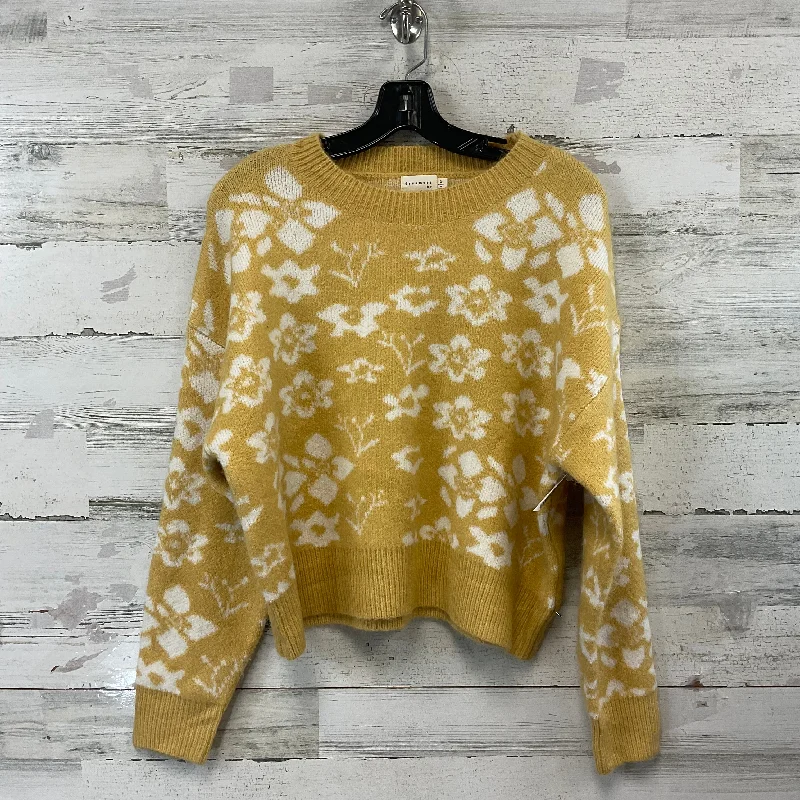 Sweater By Dreamers In Yellow, Size: S