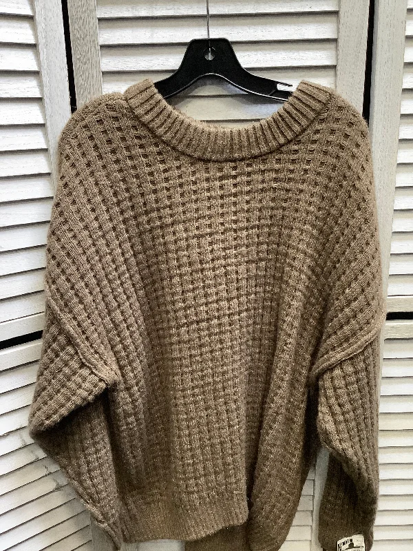 Sweater By So In Brown, Size: Xxl