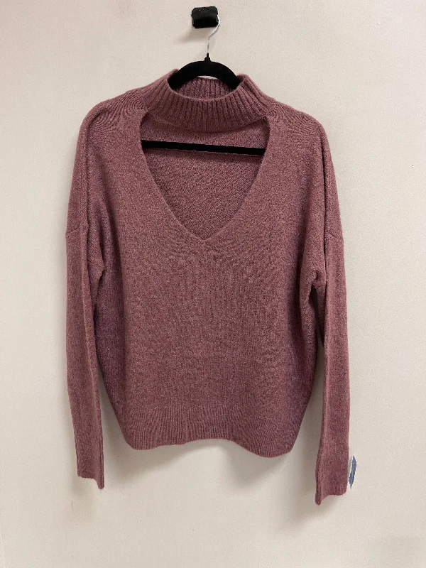 Sweater By Express In Purple, Size: M