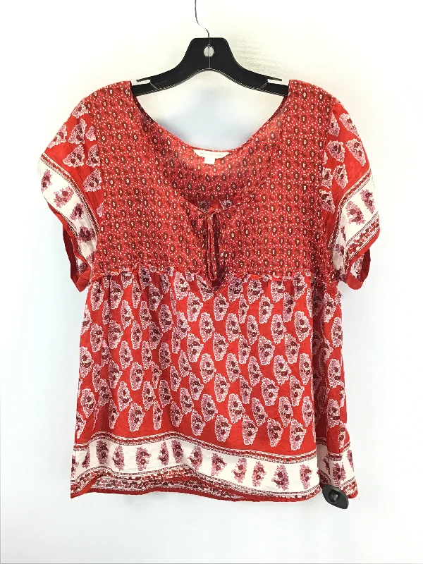 Top Short Sleeve By American Eagle  Size: L