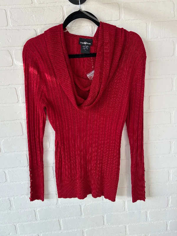 Sweater By Its Our Time In Red, Size: Xl