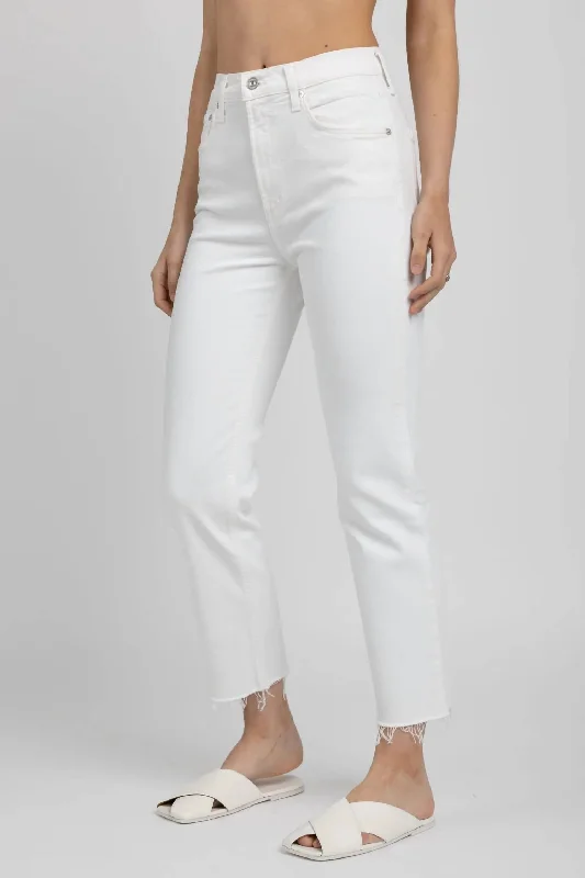 Women's Athleisure Apparel Daphne Crop Pants In Lucent