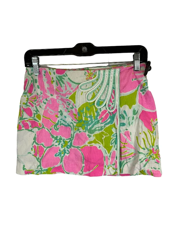 Pink Skirt Designer Lilly Pulitzer, Size 00