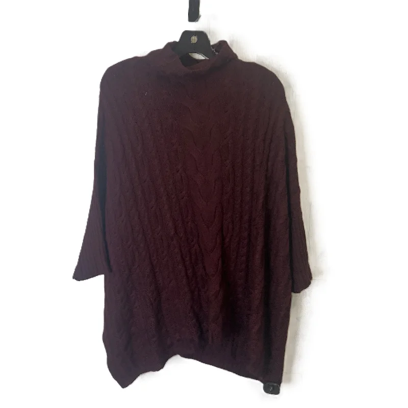 Sweater By Joan Vass In Purple, Size: S