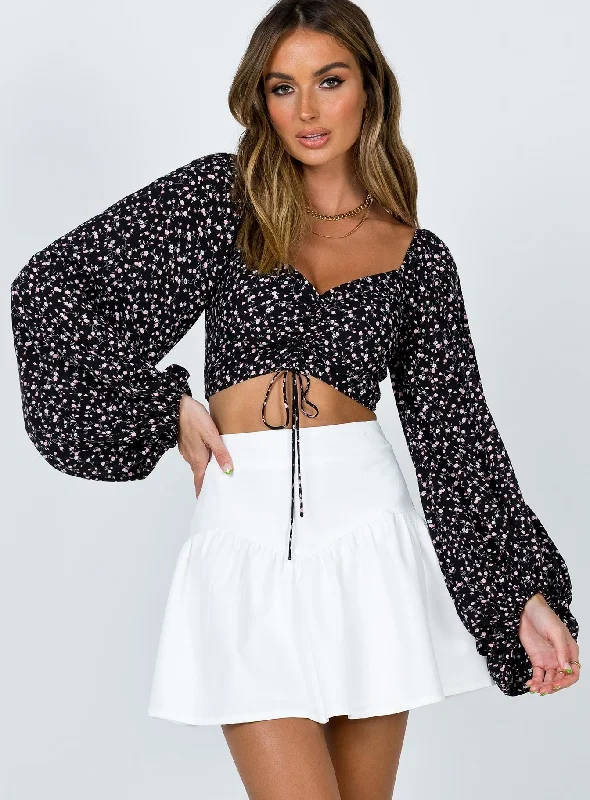 Women's Clothing For Everyday Wear Delphie Mini Skirt White