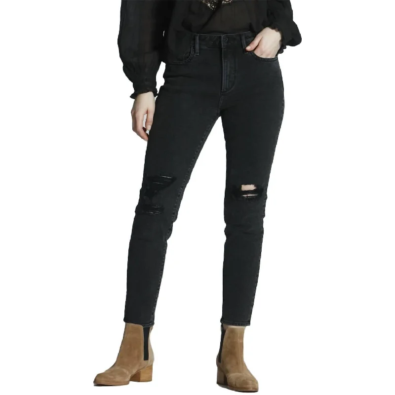 Sale Clothes Online Gizelle Rocker Jean In Blackish