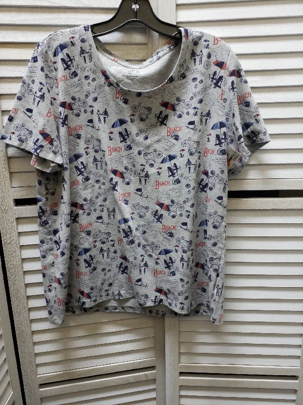 Top Short Sleeve Basic By Coral Bay  Size: Xl