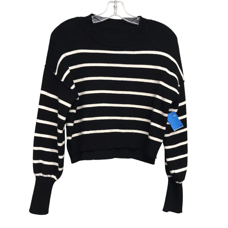 Sweater In Black & White, Size:S