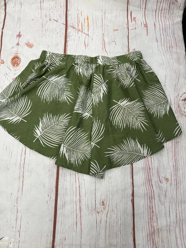 Skirt Mini & Short By Shein In Green, Size: 12