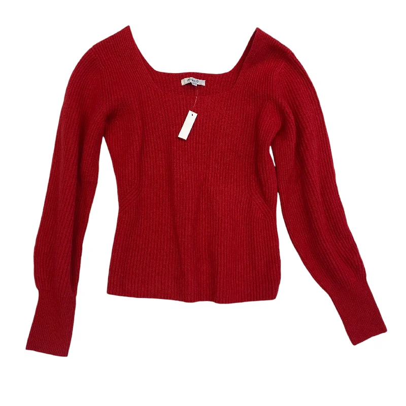 Sweater By Madewell In Red, Size: M