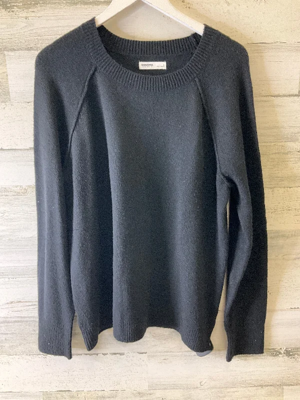 Sweater By Sonoma In Black, Size: L