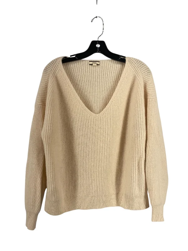 Sweater Cashmere By J. Crew In Cream, Size: M