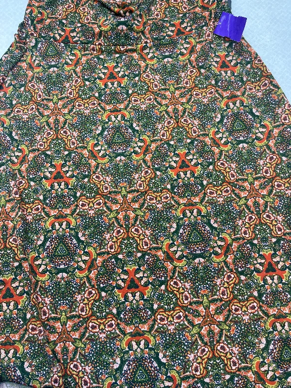 Skirt Maxi By Lularoe In Green, Size: M