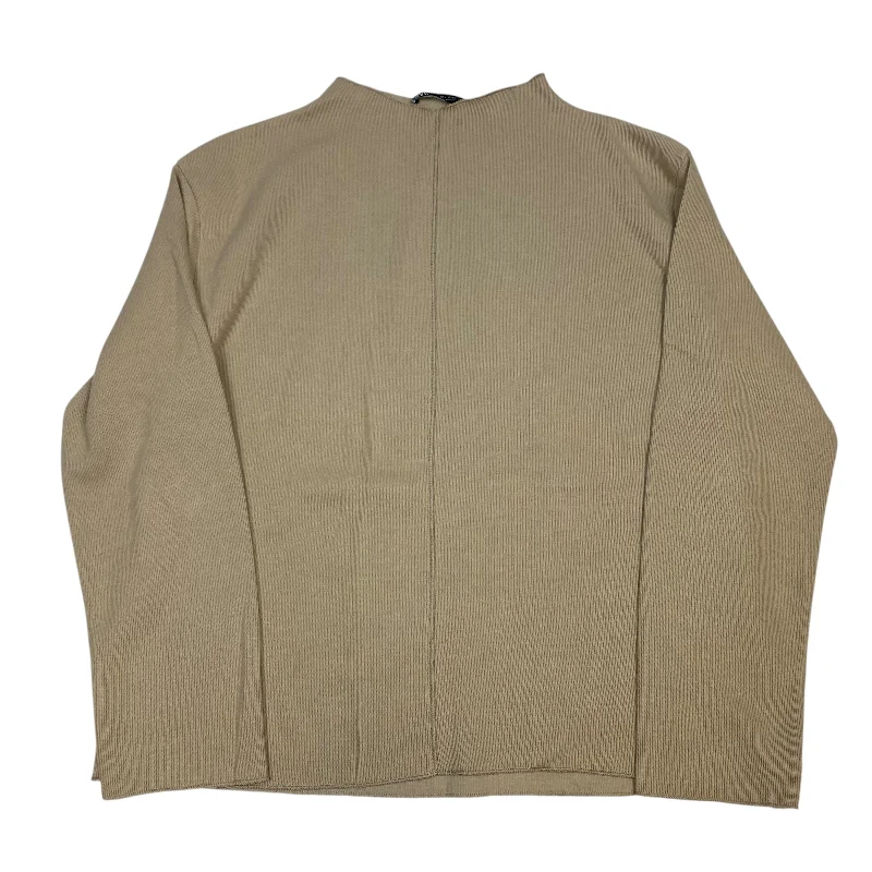 Sweater By Zara In Tan, Size: L