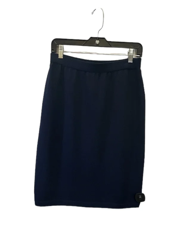 Skirt Designer By St. John In Navy, Size: 8