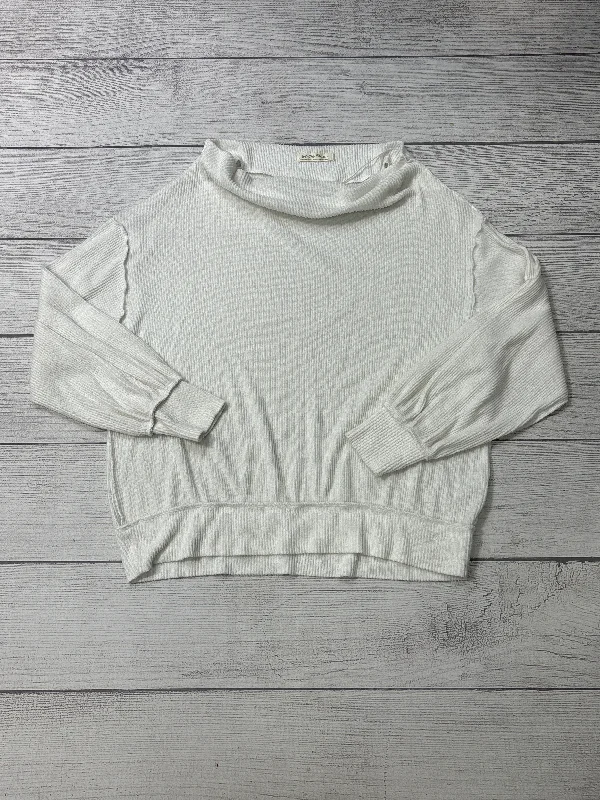 Sweater By Free People In White, Size: Xs