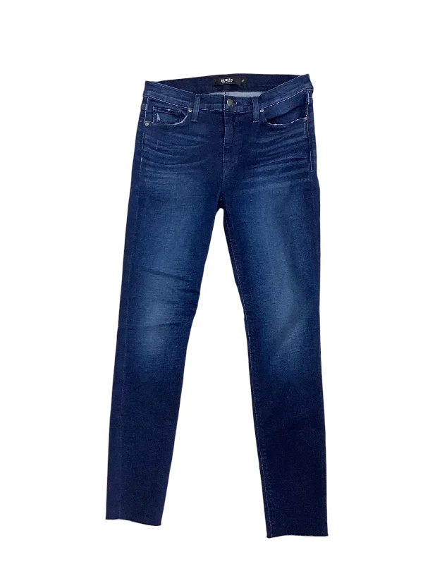 Jeans Designer By Hudson In Blue Denim, Size: 4