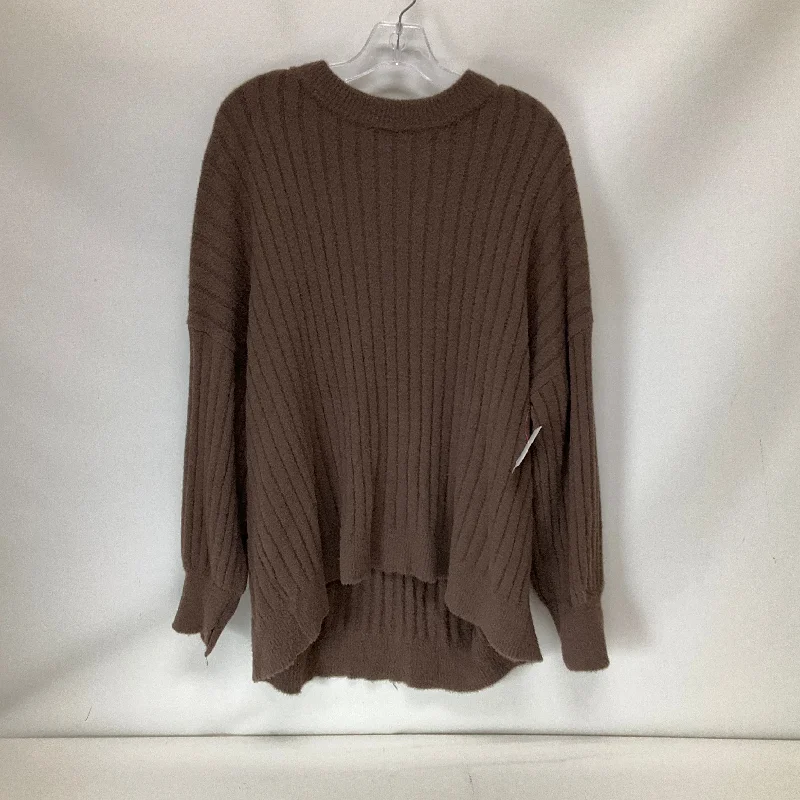 Sweater By Aerie In Brown, Size: L