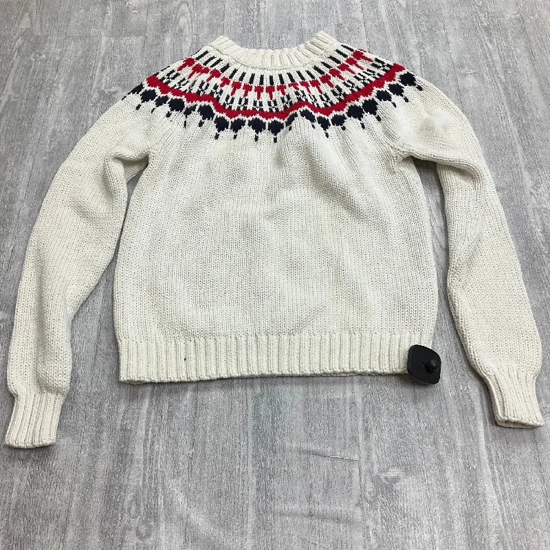 Sweater By J. Crew In Cream, Size: S