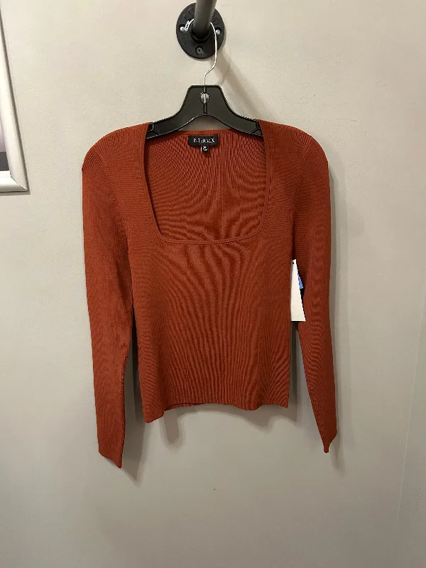 Sweater By Cmc In Orange, Size: M