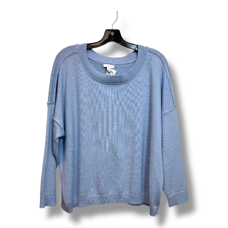 Sweater By J Jill O In Light Blue, Size: Xl