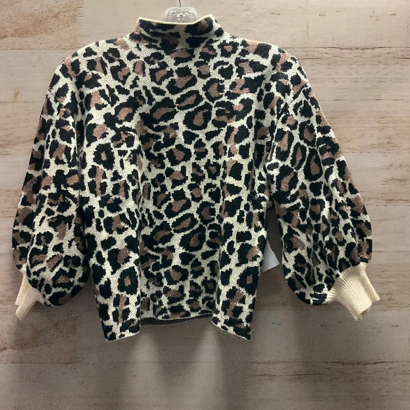 Sweater By Line & Dot In Animal Print, Size: Xs