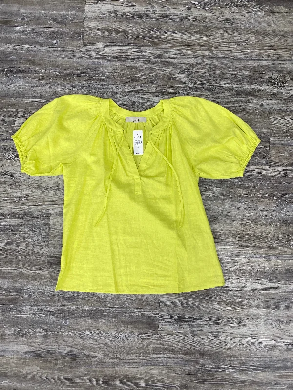 Top Short Sleeve By Loft  Size: Xs