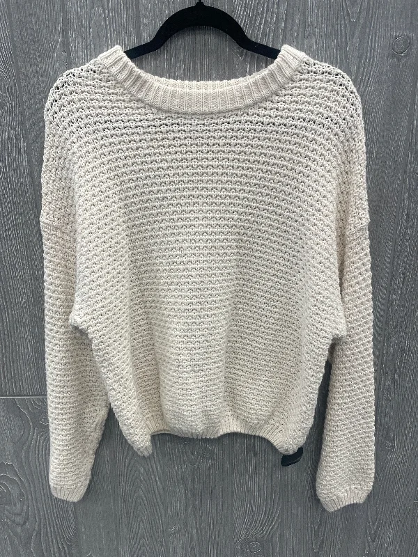 Sweater By Universal Thread In Cream, Size: Xl