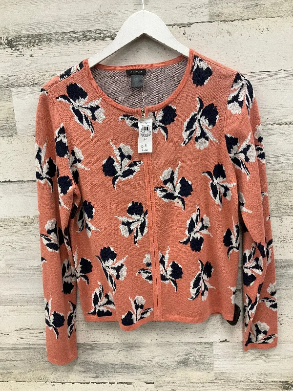 Sweater By Ann Taylor In Peach, Size: M