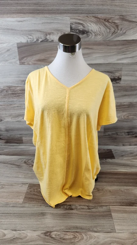 Top Short Sleeve By Chicos  Size: Xl