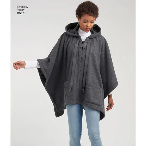 Simplicity Ponchos S8517