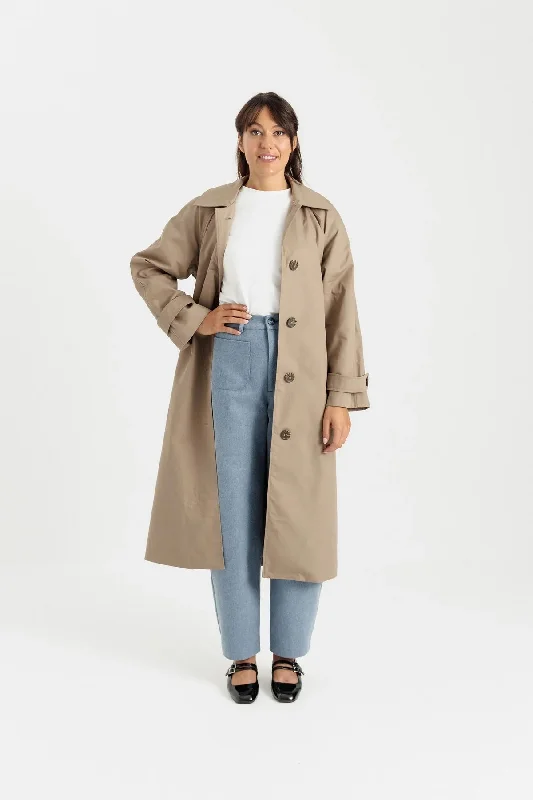 Clothing Woman Papercut Patterns Eliza Trench Coat
