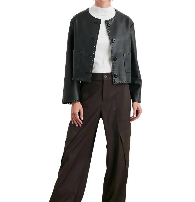 Women's Formal Event Clothing Nevina Jacket In Black