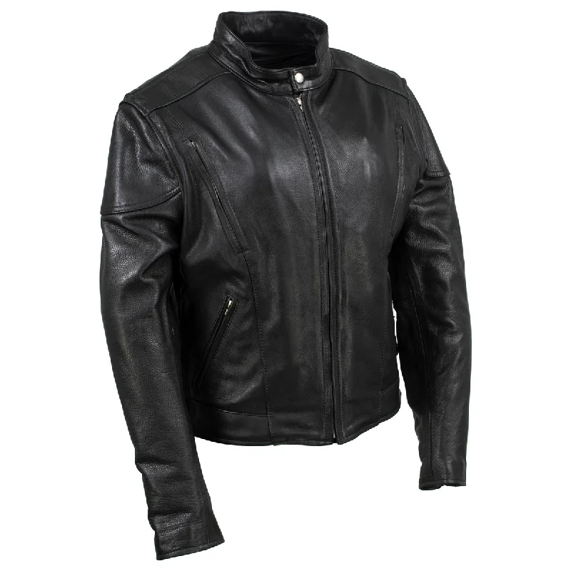 Elegant Women's Fashion Hot Leathers JKL5001 USA Made Women's 'Foxy' Black Premium Leather Jacket with Vents Elegant Women's Fashion Hot Leathers JKL5001 USA Made Women's 'Foxy' Black Premium Leather Jacket with Vents