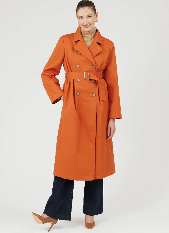 Women's Holiday Clothing New Look Trench Coat N6788