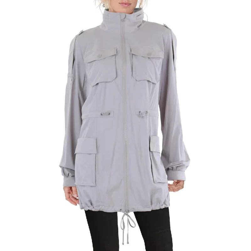 Online Shopping Boutiques Womens Utility Hidden Hood Anorak Jacket