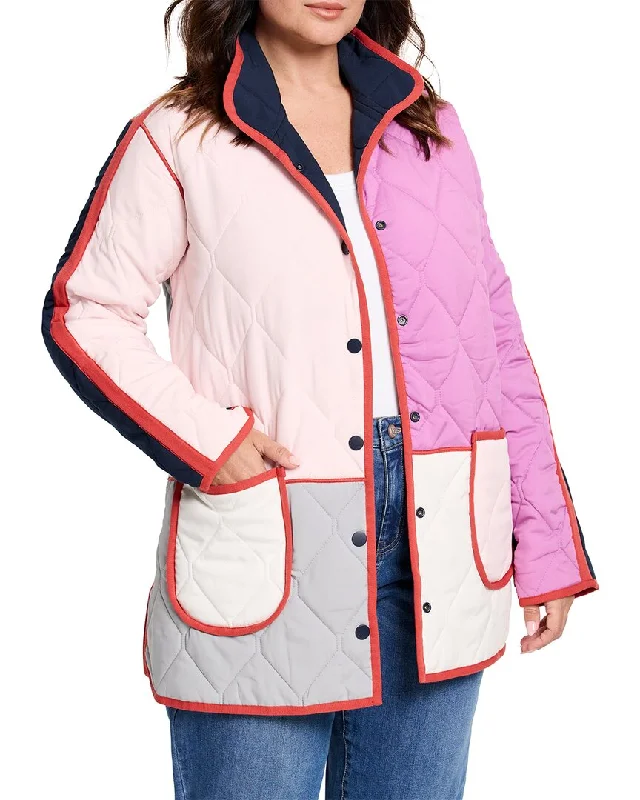 Chic Women's Clothing Online NIC + ZOE Mixed Up Quilted Coat