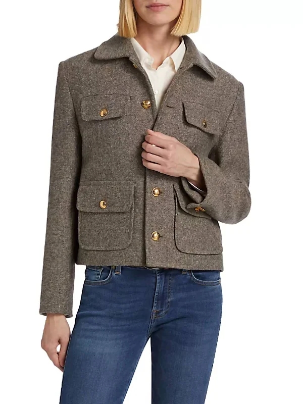 Sales For Clothes Paola Jacket In Feather Grey