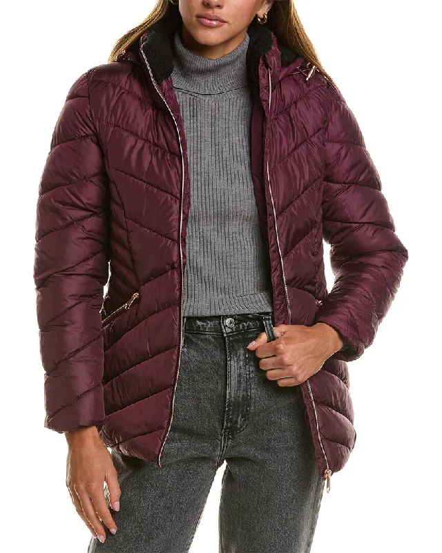 High-End Women's Apparel Big Chill Quilted Puffer Jacket