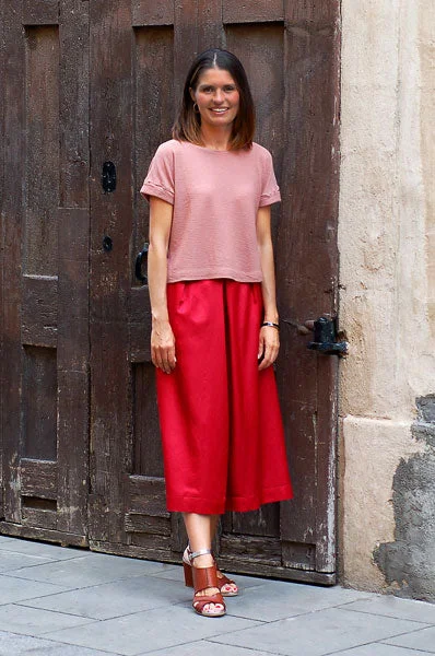 End Of Season Sale Clothing Liesl + Co Girl Friday Culottes PDF