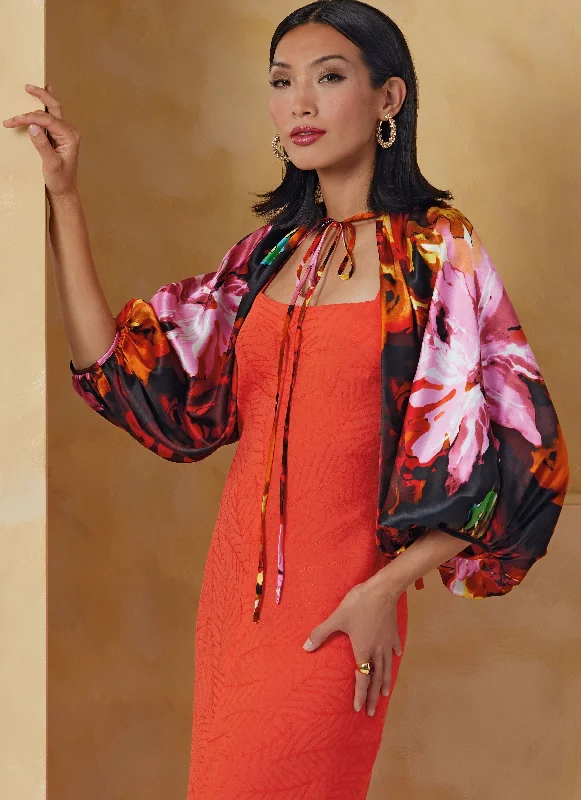 Women's Athletic Garments Vogue Bolero Sleeves V2079