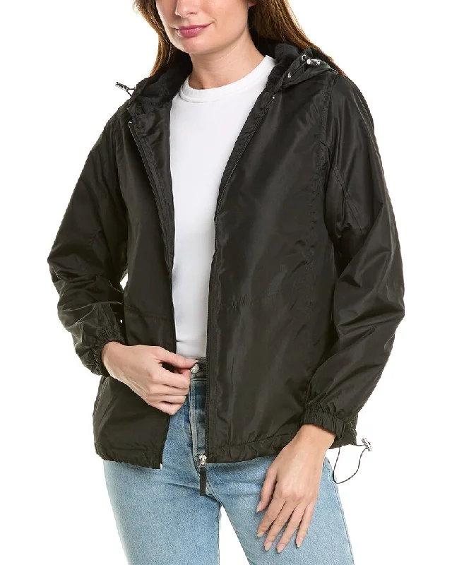 Minimalist Women's Fashion Clothing Big Chill Water Resistant Cozy Windbreaker