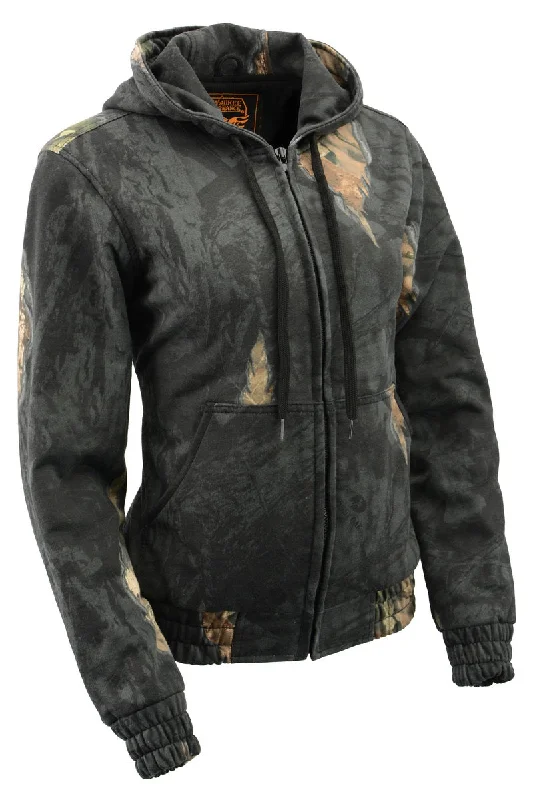 Workwear Fashion for Women Milwaukee Leather MPL2779 Women's Mossy Oak Eclipse Zipper Front Hoodie Workwear Fashion for Women Milwaukee Leather MPL2779 Women's Mossy Oak Eclipse Zipper Front Hoodie