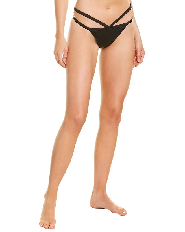 Sports Illustrated Swim Strappy Banded Bikini Bottom