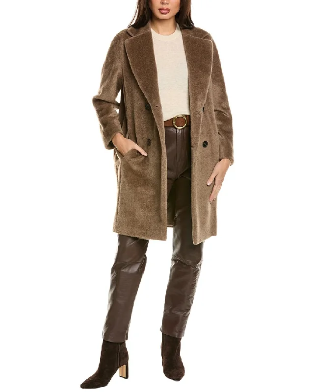 Women's Outerwear Clothing S Max Mara Roseto Alpaca & Wool-Blend Coat