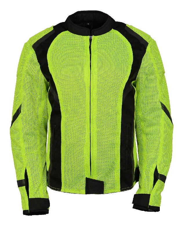 Effortless Chic for Women M Boss Motorcycle Apparel BOS22705 Wome'ns Hi-Vis Green Motorcycle Mesh Racer Jacket with Open Neck Effortless Chic for Women M Boss Motorcycle Apparel BOS22705 Wome'ns Hi-Vis Green Motorcycle Mesh Racer Jacket with Open Neck