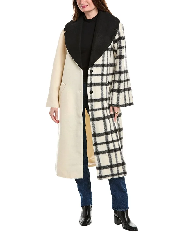 Women's Clothing With Trendy Designs Hutch Kallie Wool-Blend Coat