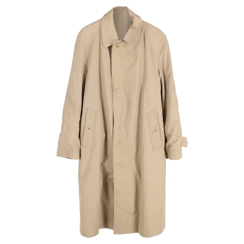 Women Wear Boutique Burberry's Trench Coat in Beige Cotton