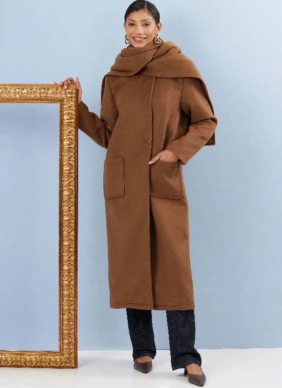 Women's Professional Clothes Simplicity Coats S3034